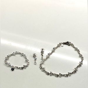 Givenchy jewelry set - necklace bracelet and earringss